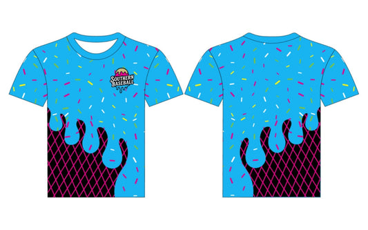 Ice Cream Drip Shirt - Blue
