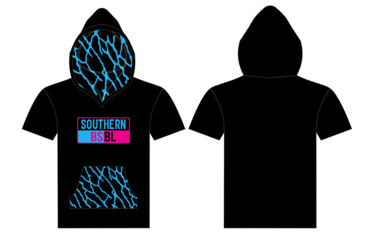 Ice Cream Drip Hoodie - Blue