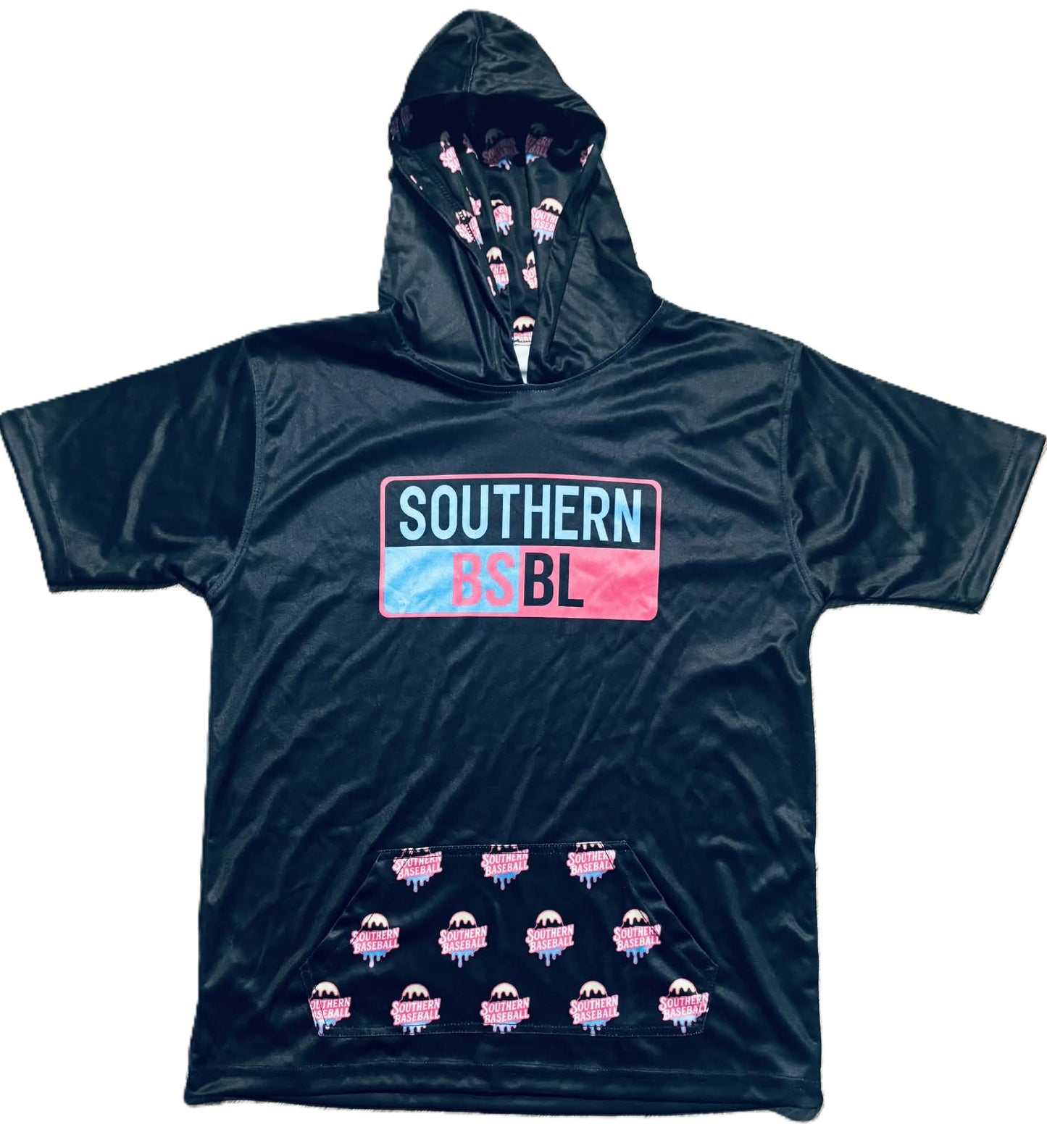 Southern BSBL SS Hoodie - Black